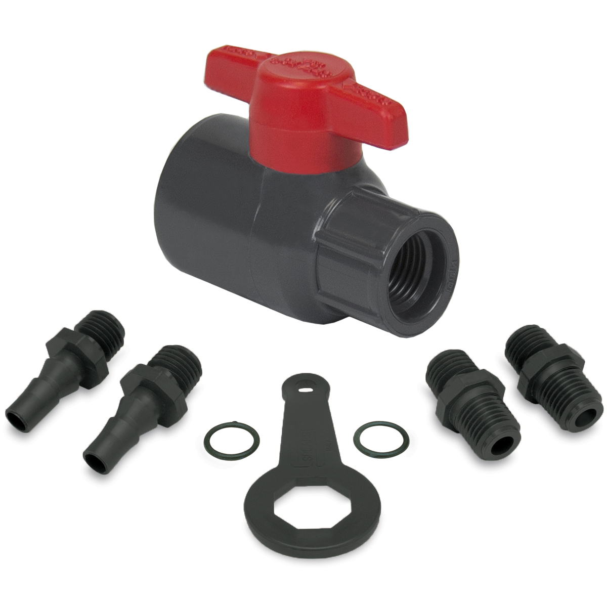 Válvula de Laboratorio PVC C80 Spears